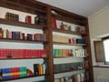 Libreria in legno massello